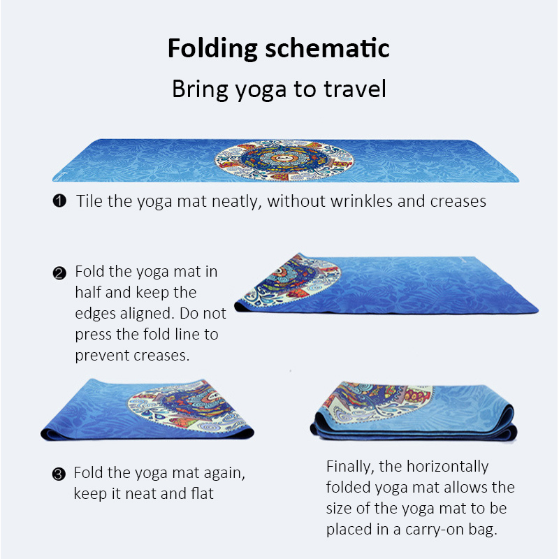 Foldable Travel Yoga Mat