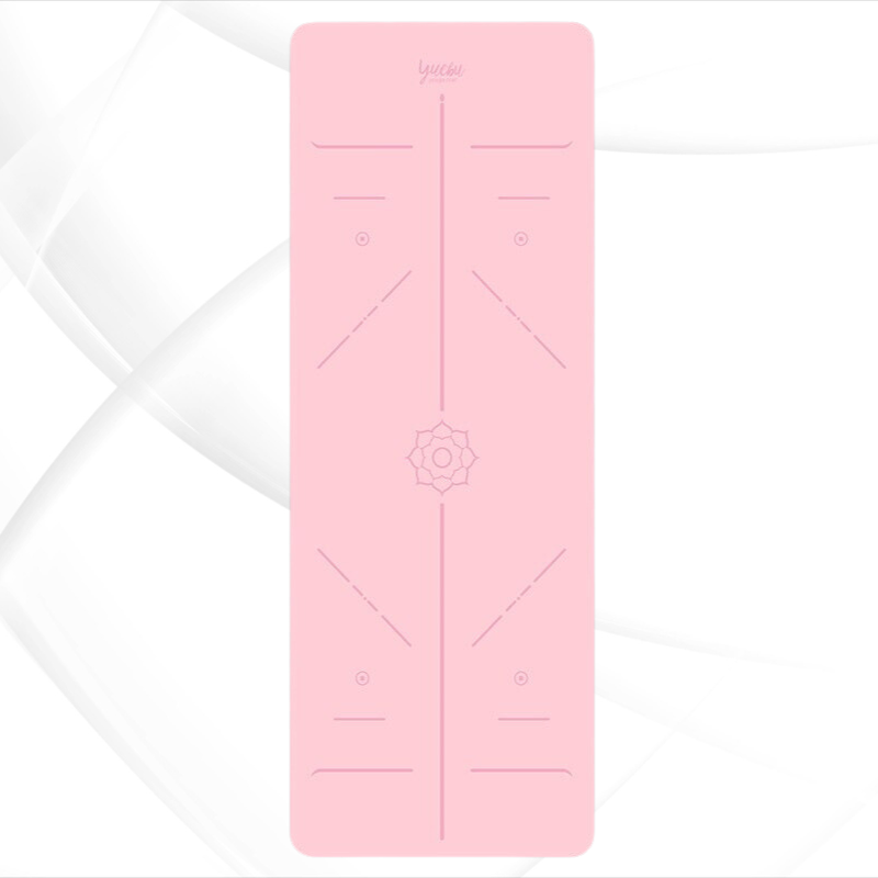 Discover a new dimension of your yoga practice with this foldable travel yoga mat, thoughtfully crafted from premium natural rubber - pink