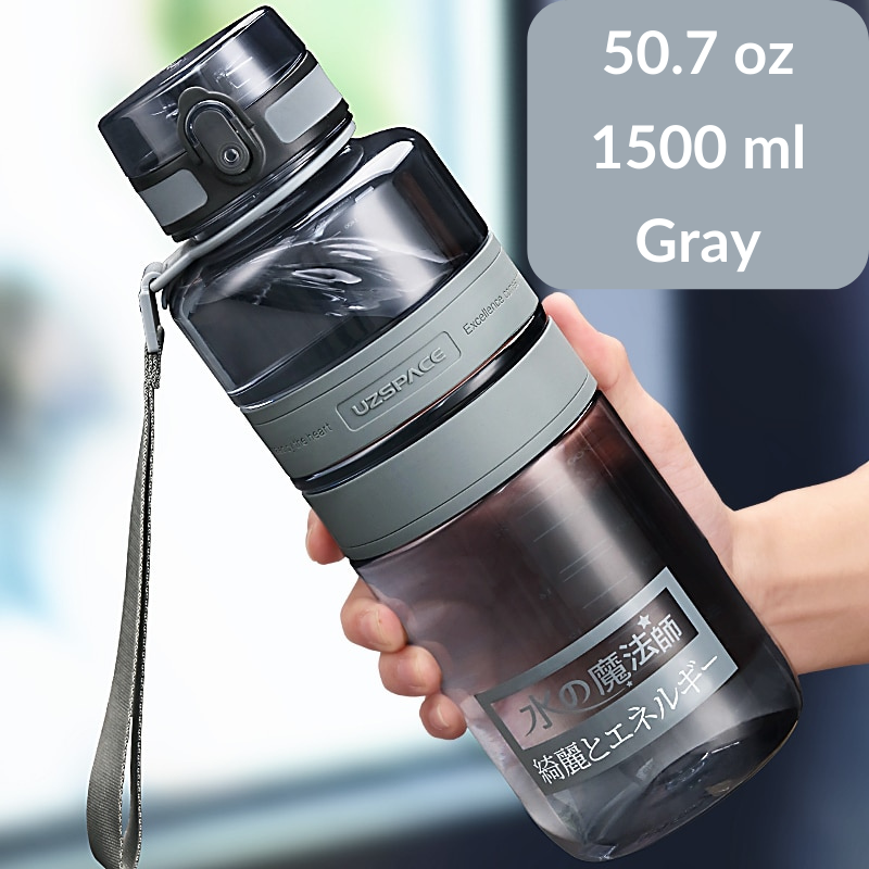 Travel water bottle