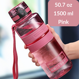 Travel water bottle