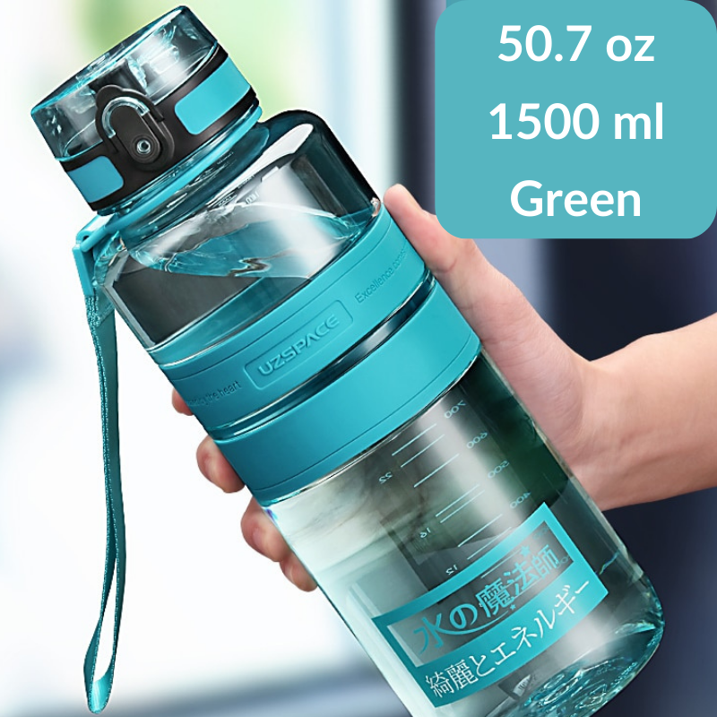 Travel water bottle