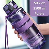 Travel water bottle